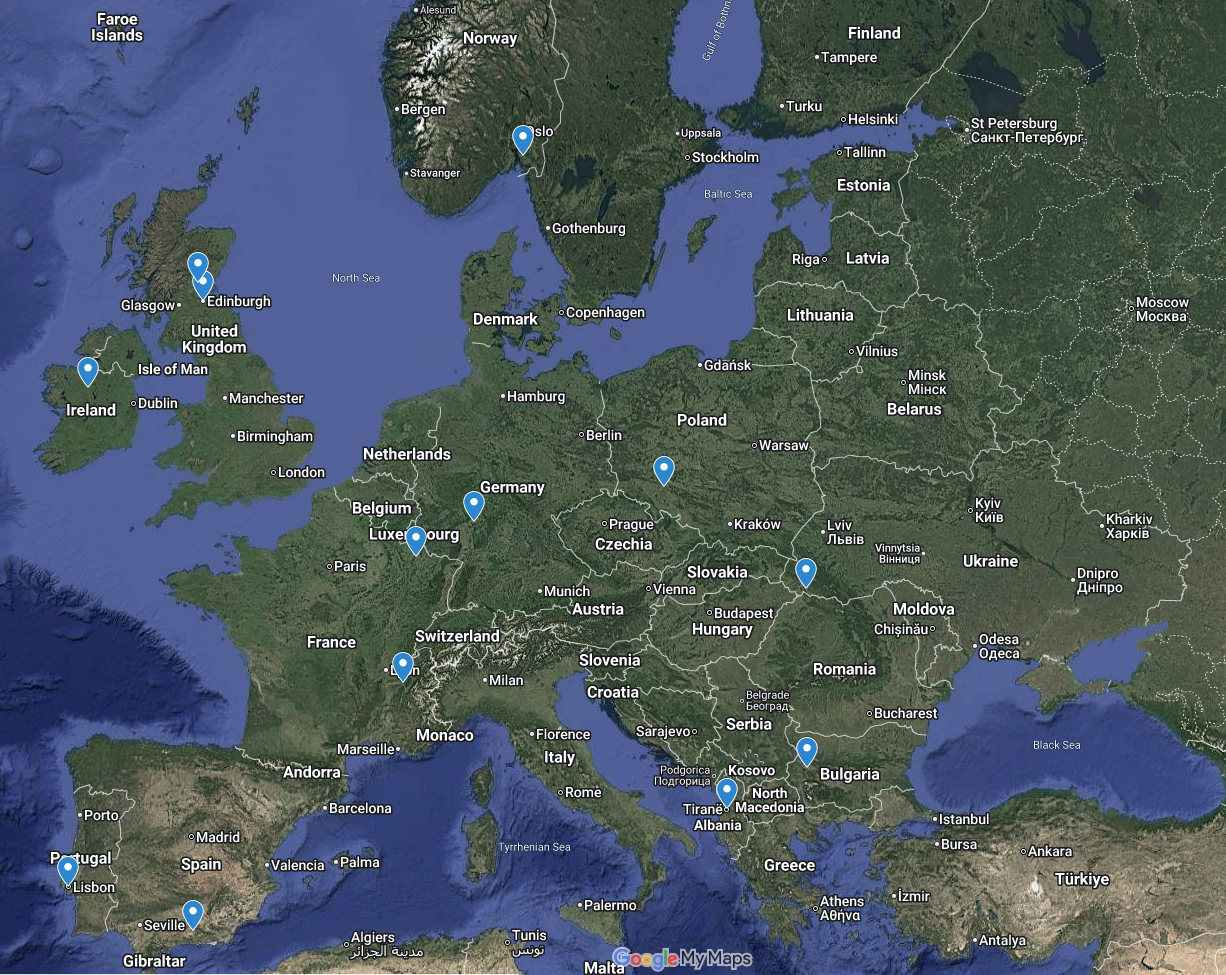Team Map