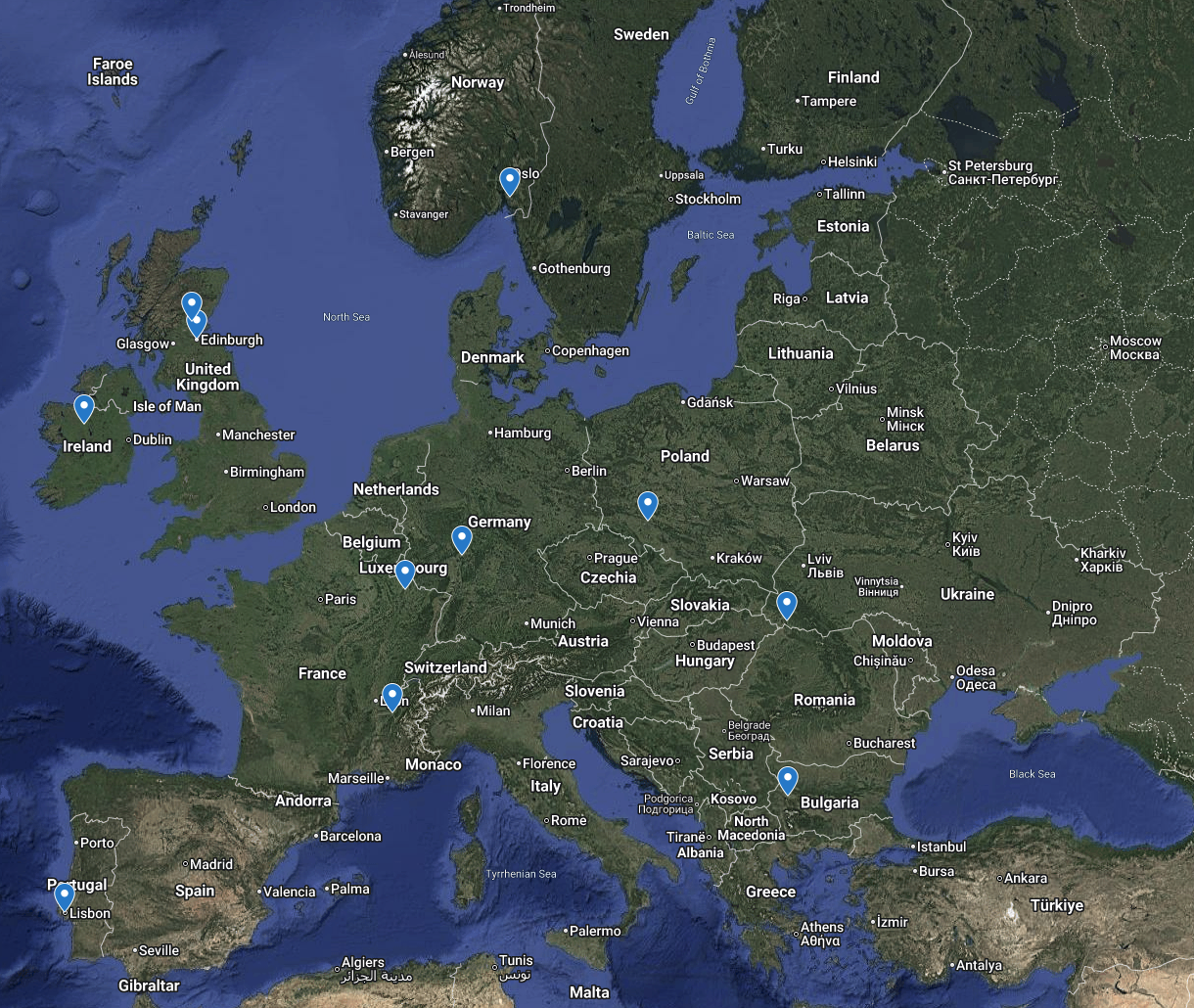 Team Map