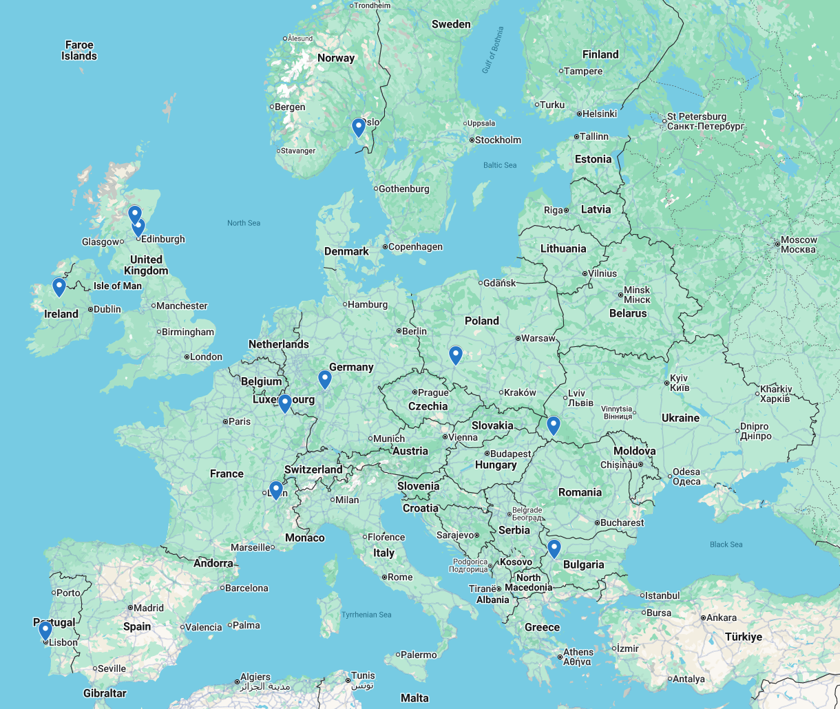 Team Map